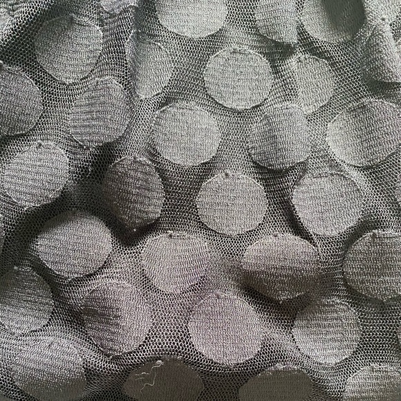 KENNETH COLE Black Polka Dot Top - Picture 8 of 8